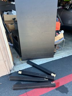 $45 Sturdy Large Wooden Kitchen Table
