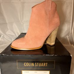 Lot of (2) Carlos Santana and Colin Stuart Ankle Boots Booties - size 7 