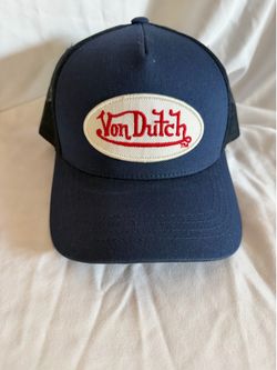 Men’s Von Dutch Hat, Ball Cap, Navy, SnapBack