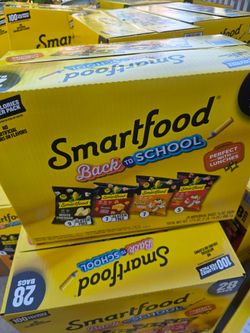 Smartfood Back to School Popcorn, Variety Pack, 17.5 oz., 28 pk.