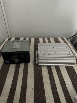 Alpine radio California amplifier