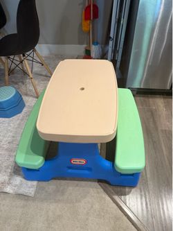 Little tikes kids picnic table