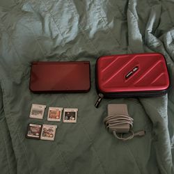 New Nintendo 3DS XL Red Bundle – Pokémon, Mario, Charger – $270 OBO