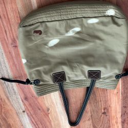 Dooney & Burke Victoria Tan Beige Shoulder Bag