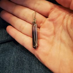 Real Amethyst Pendant