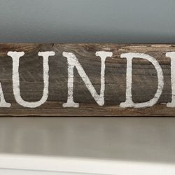 Laundry Sign