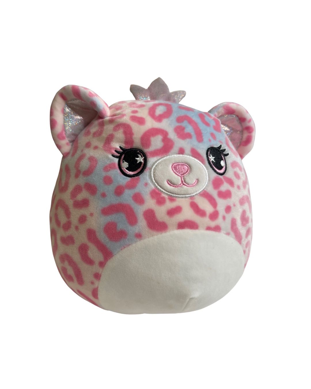 10 inch Brandi the Cheetah Queen Pink and blue cat Squishmallow #squishmallow