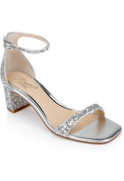 Women silver heels