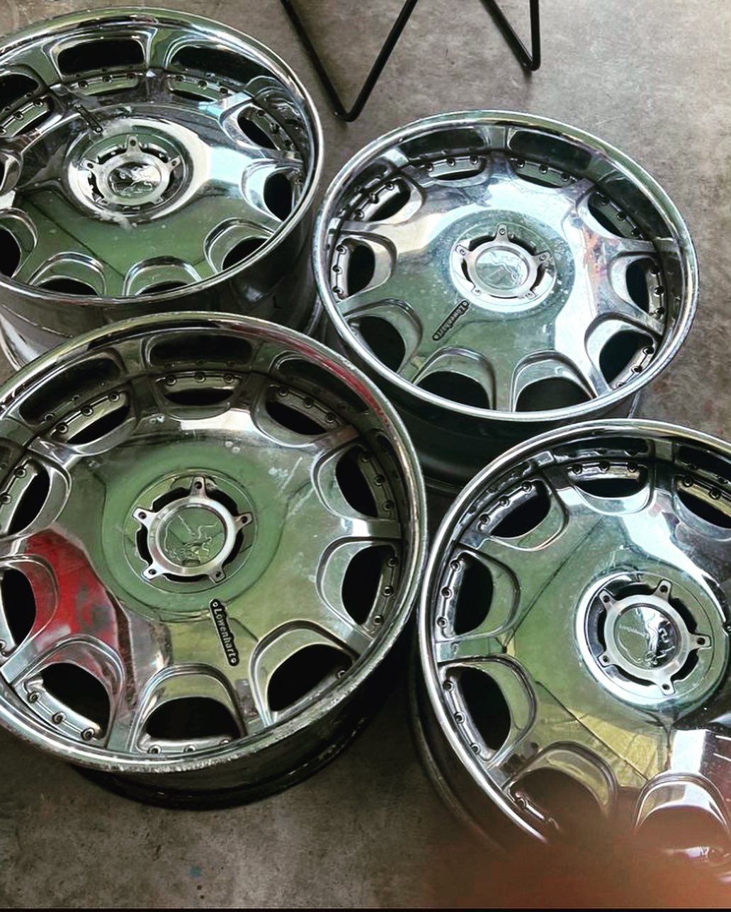 20x9/20x11 +35 Lowenhart LVD 5x112 Three piece Wheels