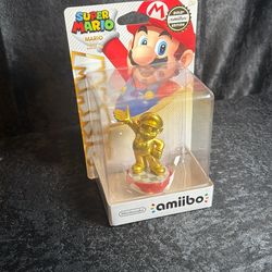 Gold Mario Amiibo