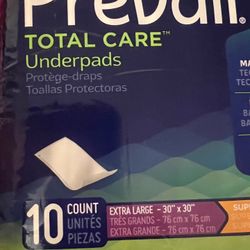 Prevail Total Care Underpads>10 Count