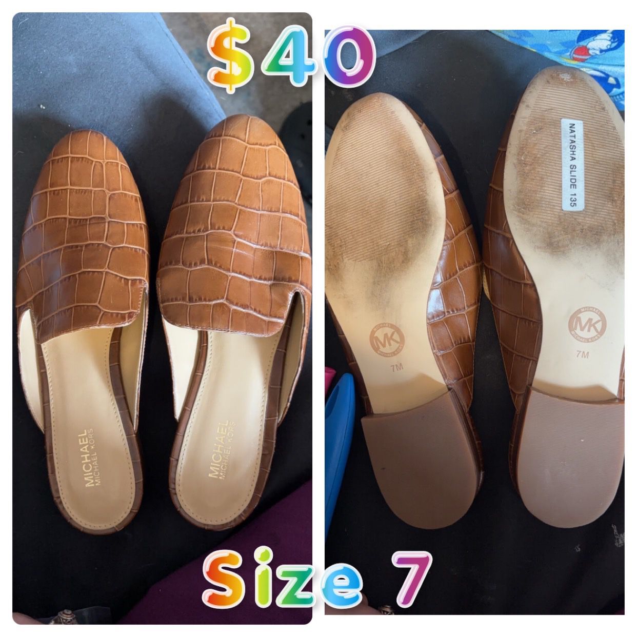 Woman’s Ugg Moccasins And MK Flats