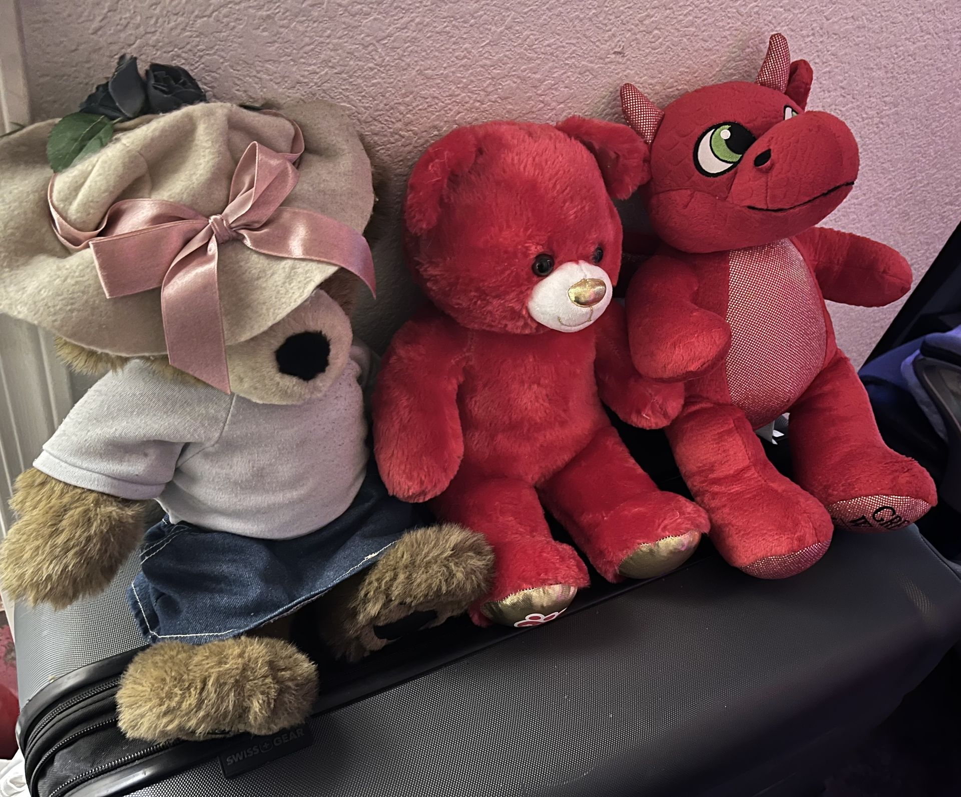 Build a bear workshop 3 stuffed animals