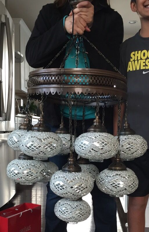 Turkish 13 lamp chandelier