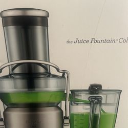 Breville Juice Fountain Cold Plus Brushed Stainless Steel BJE530BSS: 1000W Electric Juicer, 2 Speeds, 