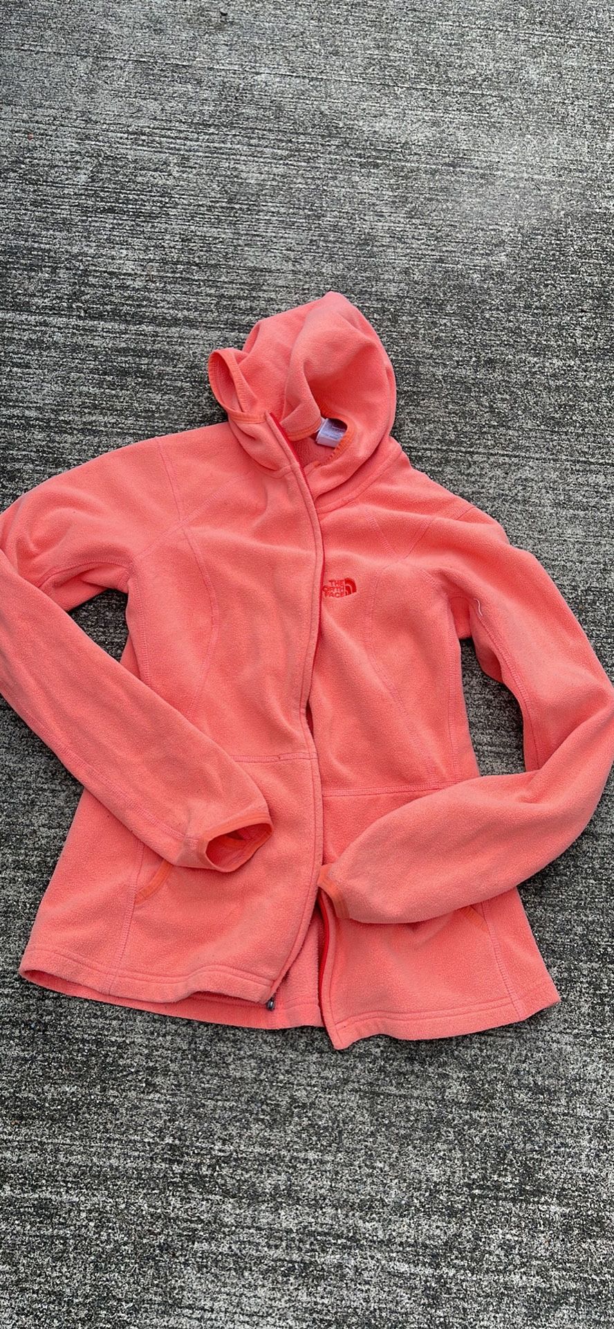 North Face Fleece Hoodie Jacket For Youth And Women 