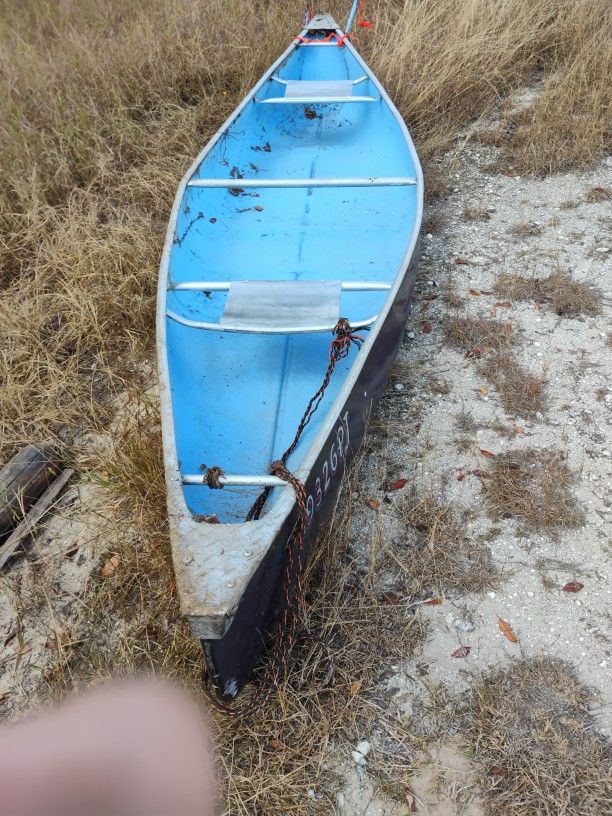 14 Foot Aluminum Canoe