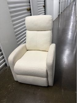 White Recliner