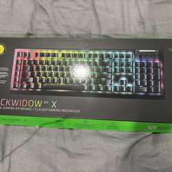 Razor Blackwidow V4 X Gaming Keyboard - BRAND NEW