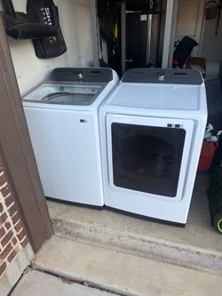 Samsung Washer and Dryer