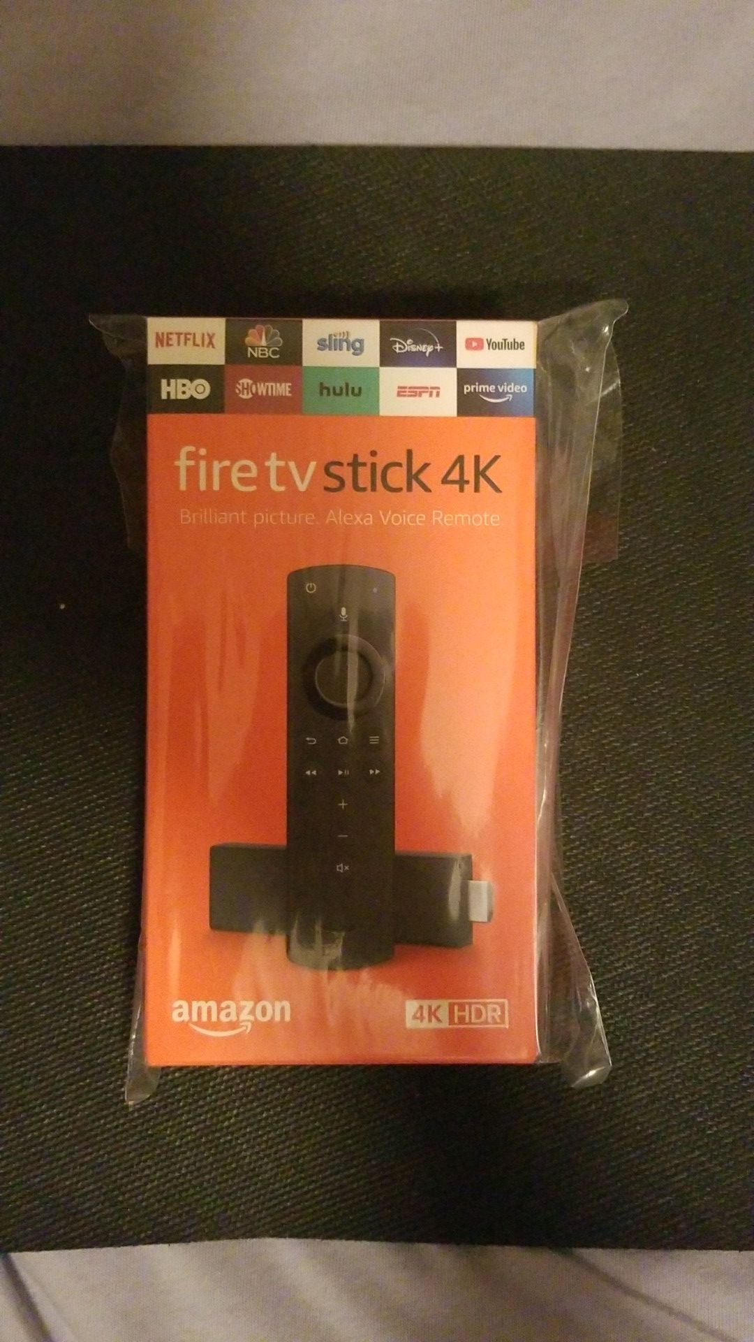 FireTV Stick 4K Streaming device with Alexa built in, Dolby Vision, includes Alexa Voice Remote, latest release