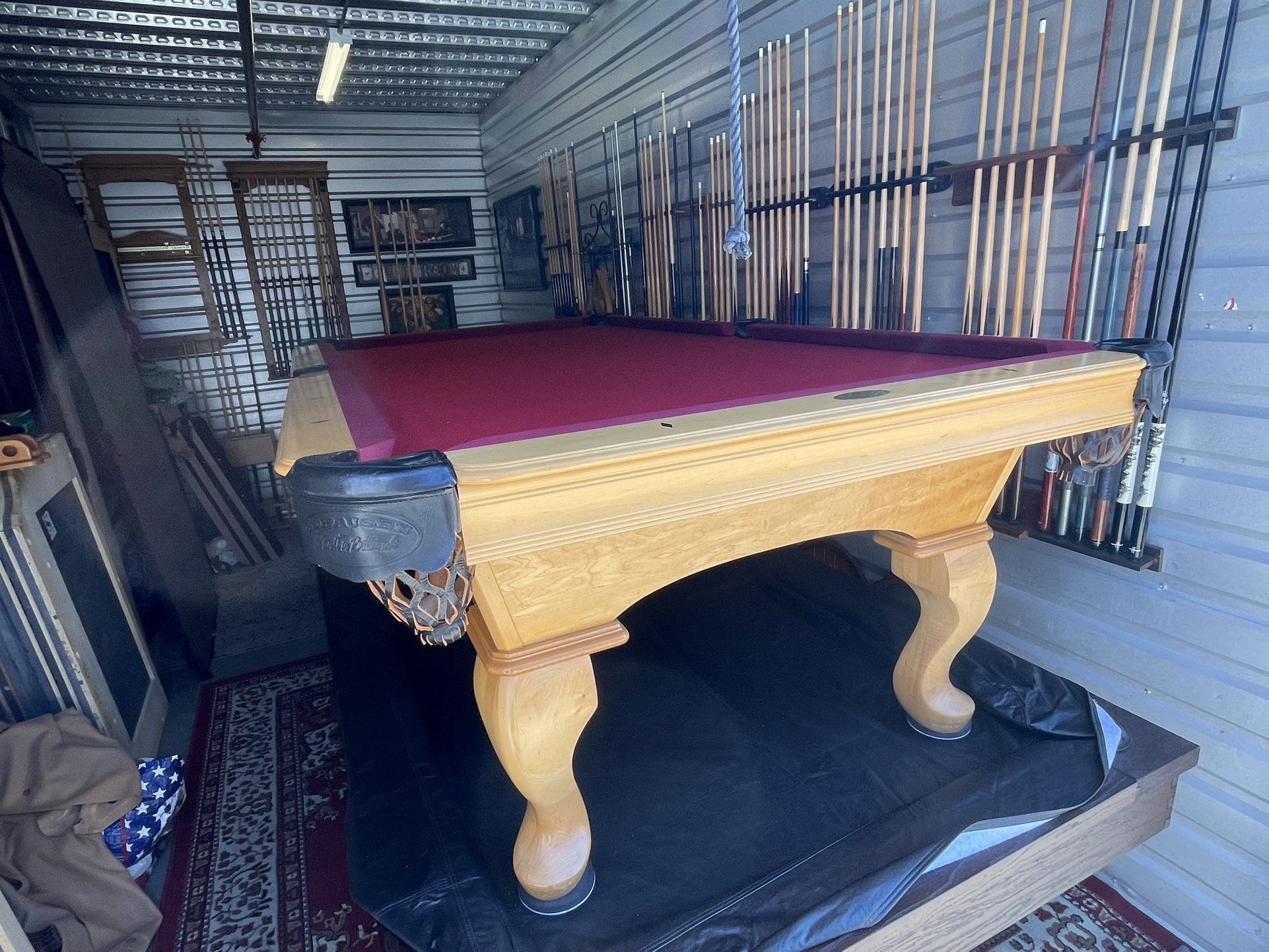 Olhausen 8ft Pool Table For Sale