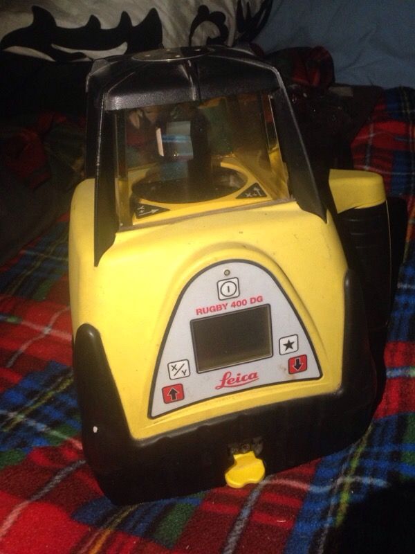 Leica Rugby 400 DG Dual Grade Rotary Laser Level