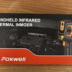 NEW FOXWELL RT280 PRO Thermal Camera 512x384 IR Dual Visual 32GB, 2D/3D Analysis