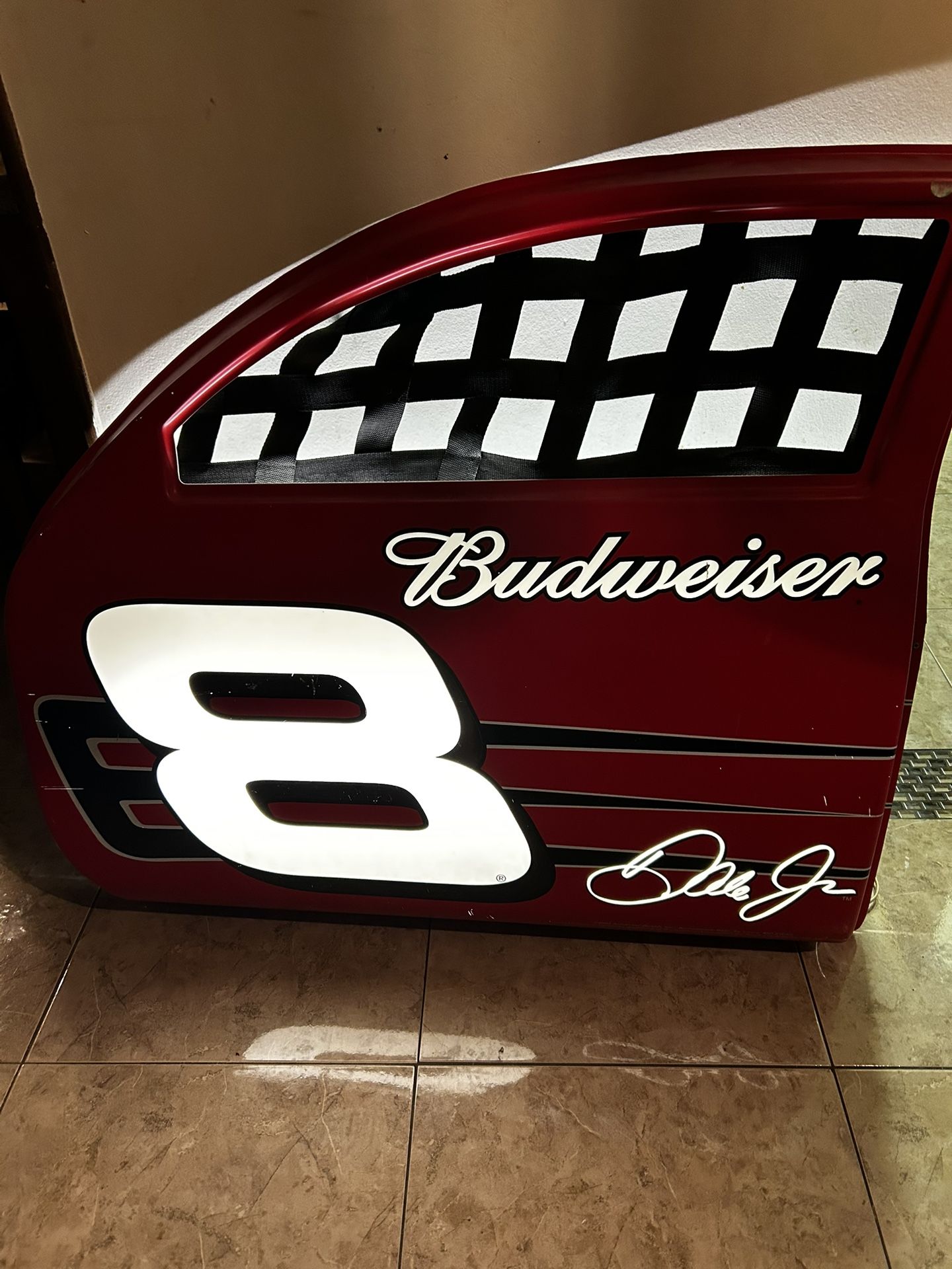 NASCAR Budweiser Bar Light 