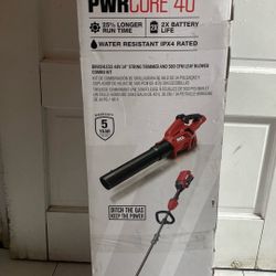 Leaf Blower And String Trimmer 