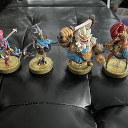 Zelda Four Champions Amiibos 