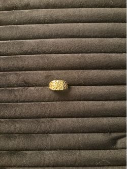 Gold Nugget Ring