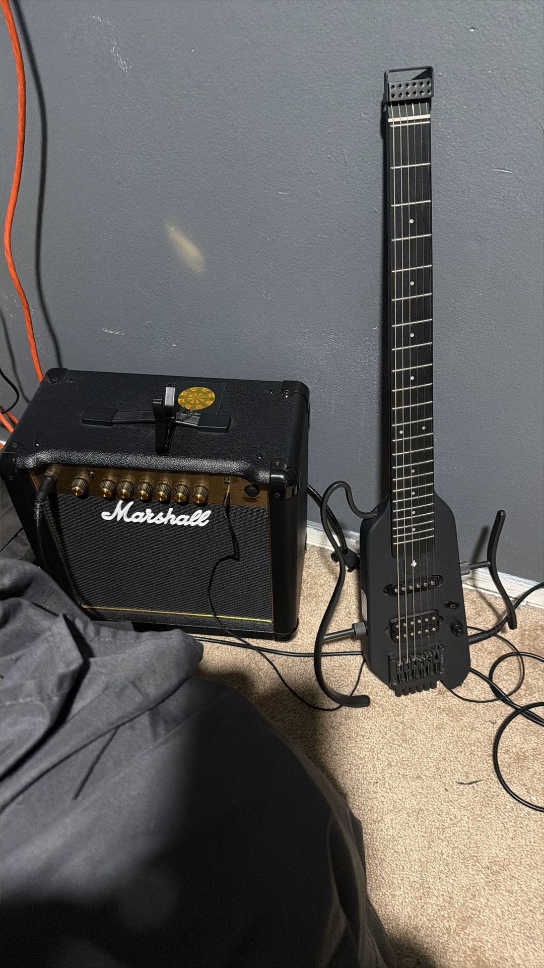 Guitar And Amplifier