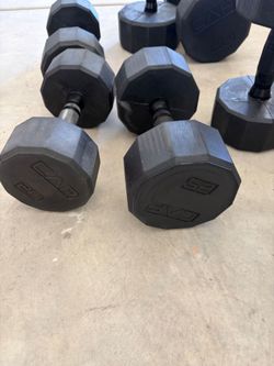 New dumbbells