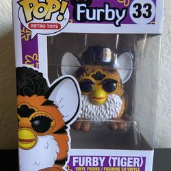 Retro Toy: Furby (Tiger) #33 Funko Pop! Vinyl Figure