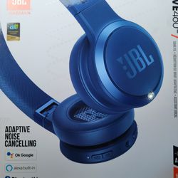 JBL Live460nc Wireless Bluetooth  Headphones Blue