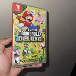 Brand New Sealed Super Mario Bros U Deluxe For Nintendo switch