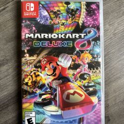 Authentic Mario Kart 8 Deluxe Nintendo Switch Case Only (No Game)