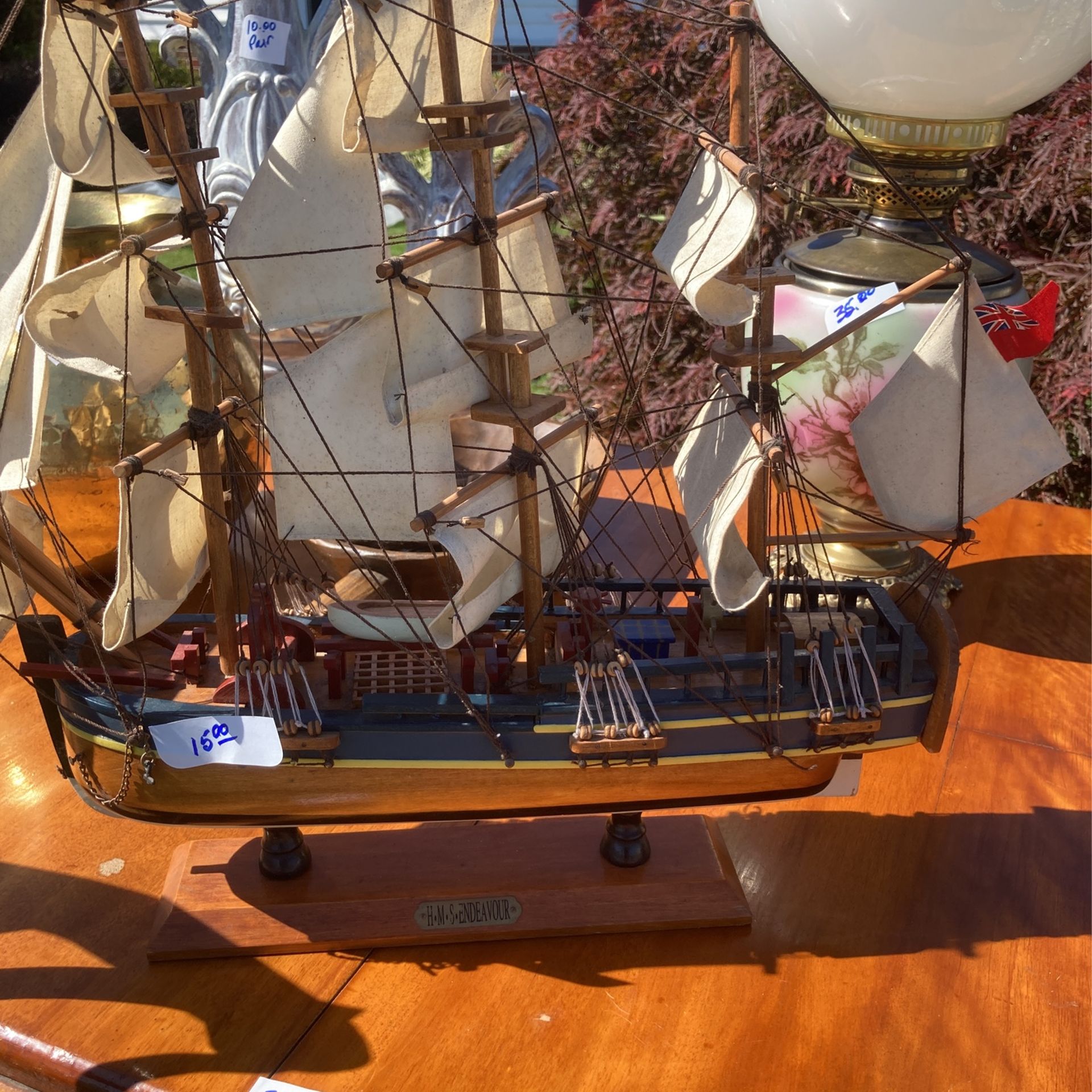 Model Ship “ H.M.S. Endeavor
