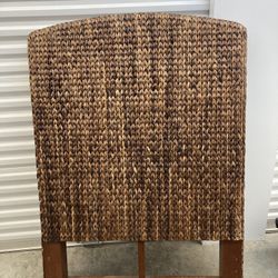 2 Twin Seagrass Wicker Headboard