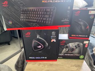 🔥 Brand New ASUS ROG Gaming Bundle – Keyboard, Mouse, Headset & Controller