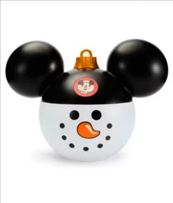 Mickey Mouse Club Snowman Medium Christmas Light-Up Ornament