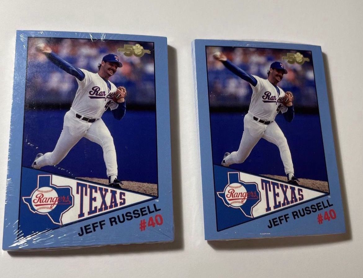Texas Ranger Baseball Cards $10/Pk. 