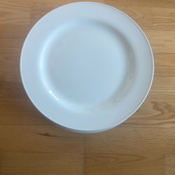 6 Pottery Barn Dinner Plates 