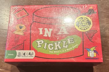 $15 IN A PICKLE Party Card Game SEALED 