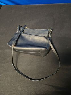 A New Day Black Purse with Matching Leather Wrist Wallet
