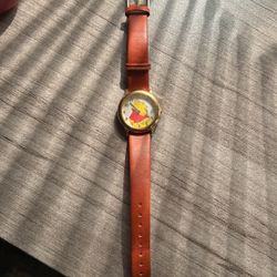 Rare Vintage Disney Winnie The Pooh Watch 