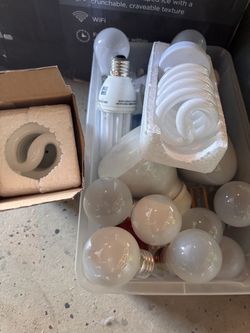 Lot of light bulbs 💡 mixed sizes all new