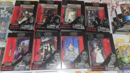 star wars die cast, 8 in series
