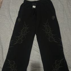 Darc Sport “Thorns Lennox” Sweat Pants Large